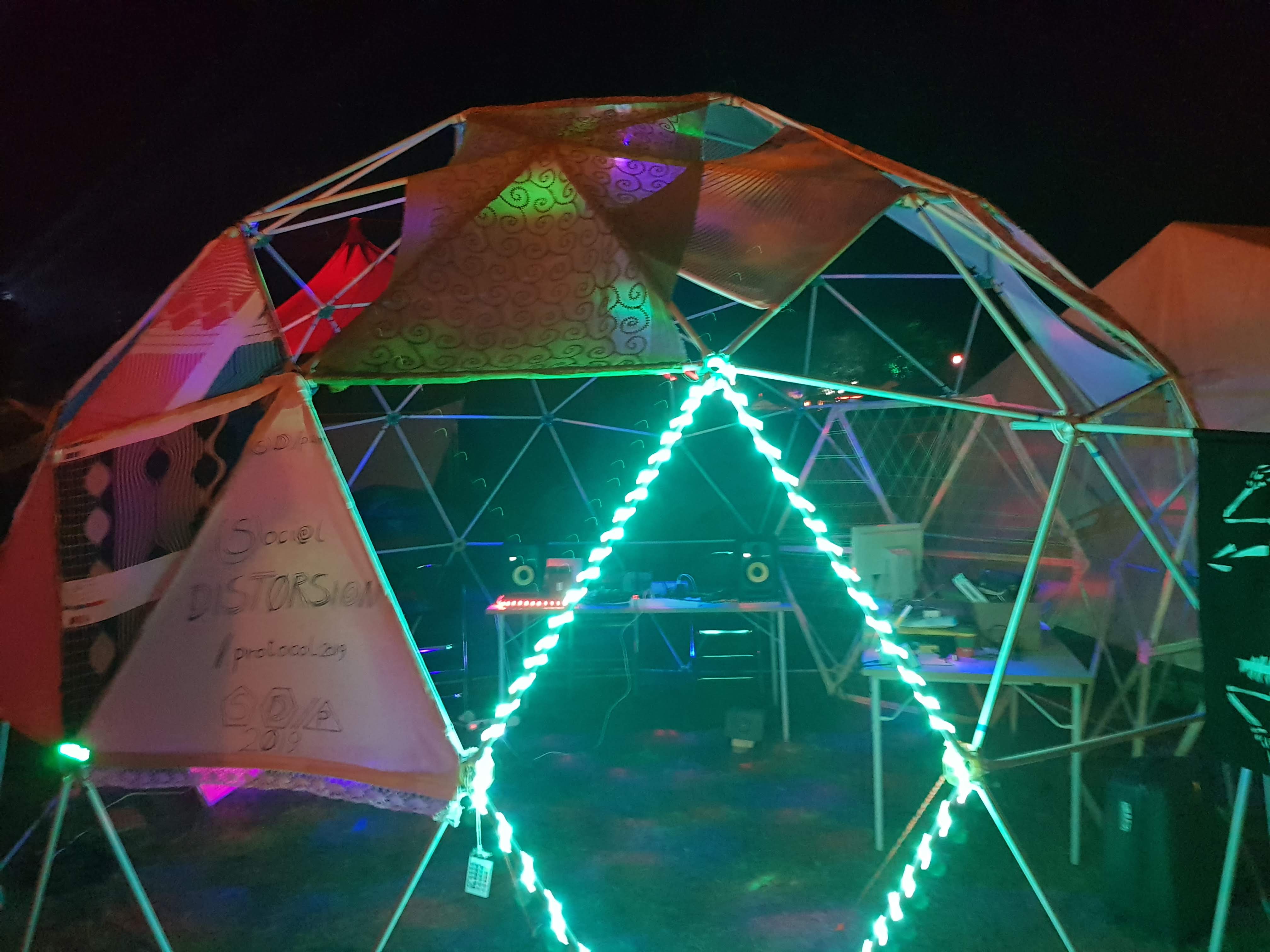 The Social Dist0rtion Protocol dome